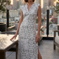 👗 50% RABATT! 🔥 Ärmlös maxiklänning med V-ringning & slits i sidan för dam – Elegant, andningsbar & perfekt för heta sommardagar eller kvällar på stranden – stilren och kvinnlig 🌊