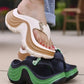 👡 50% RABATT NU! ✨ Plattåiga tångsandaler för damer – Bekväma, retro & stabila – perfekta för sommar, strand eller en dag i parken – sköna att gå i hela dagen ☀️
