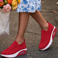 👟 50% RABATT! 💨 Luftkuddade slip-on promenadskor i mesh – Andningsbara & stötdämpande – Perfekta för vardagspromenader, resor eller långa stående arbetsdagar – lätta och bekväma 🌿