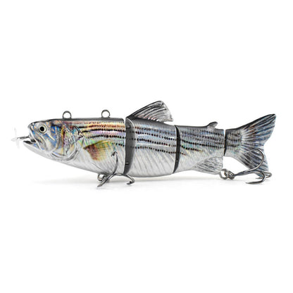 🐟 50% RABATT! 🎣 Elektroniskt fiskelok med flera led och LED-ljus – Verklighetstrogen simning & blinkande lockbete – Attraherar rovfisk i mörker eller grumligt vatten – uppladdningsbar & hållbar 🌙