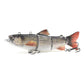 🐟 50% RABATT! 🎣 Elektroniskt fiskelok med flera led och LED-ljus – Verklighetstrogen simning & blinkande lockbete – Attraherar rovfisk i mörker eller grumligt vatten – uppladdningsbar & hållbar 🌙