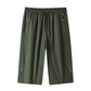🩳 50% RABATT! ✨ 3/4-joggingbyxor för herrar – Snabbtorkande & lätta – Elastisk midja & dragkedjefickor – perfekt för sport, resor eller varma dagar 🏃‍♂️