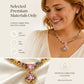 💎 50% RABATT! ✨ Gnistrande zirkon halsband & örhängen set – Elegant, tidlöst & presentklart – Perfekt för bröllop, fest eller som en lyxig vardagsaccessoar 💍