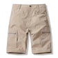 🩳 50% RABATT NU! 🔧 Herr zip-up cargoshorts – Andningsbara, säkra fickor & lös passform – Ledredo, stadsmart – perfekta för utomhusäventyr eller vardagskomfort 🌲
