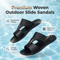 👡 50% RABATT! 🏆 Casual platt sula slip-in sandaler – Lätta & bekväma – Perfekt för sommaren, stranden eller lata dagar – enkla att glida i och svala att ha på sig ☀️