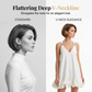 👗 50% RABATT NU! 🔥 Kvinnors V-ringad klänning med bubbelruffle – Lätt & luftig – Perfekt för sommarens varma dagar – romantisk och lekfull design ✨