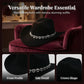 🤠 50% RABATT! 💖 Cowboyhatt för damer med strasshjärta – Elegant fedora i fransk jazzstil – Snygg detalj, lätt & justerbar – perfekt för festivaler, konserter eller en chic sommarkväll 🎶