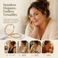 💫 50% RABATT! ✨ Eleganta tvinnade hoop-örhängen för damer – Slimmade & lätta – Guldpläterade, tidlös design – perfekta för vardag eller fest – smidiga att bära hela dagen 💛