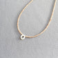 💎 50% RABATT! ✨ Romantiskt initialhalsband med pärlor – Pärlemorbokstäver & zirkonpärlor – Justerbart, personligt & perfekt som en meningsfull present eller vardagsaccessoar 💝