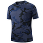 👕 60% RABATT! 🌿 Herr snabbtorkande kamouflage sport T-shirt – Andningsbar & lätt – Fukttransporterande, perfekt för gym, löpning eller utomhusaktiviteter 💪
