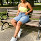 🩳 60% RABATT! 🔥 Damshorts i stora storlekar med slitna detaljer i denim – Rymlig passform & retro look – Perfekta för sommaren, lediga dagar eller en avslappnad streetstyle – bekväma och svala 🌞