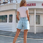 🩳 60% RABATT! 🌿 Dam casual shorts med hög midja – Mjukt tyg & avslappnad passform – Perfekta för vardag, strand eller resa – enkla att matcha 🕶️☀️