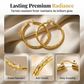 💫 50% OFF NOW! 💥 Women's Minimalist Textured Hoop Earrings – Diamond-cut & snap closure – Everyday glow, perfect for casual or dressy looks ✨