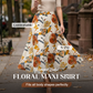 👗 50% RABATT! 🌸 Dam Boho blommig maxikjol – Mjukt & flödande – Perfekt för sommaren, stranden eller en romantisk kväll – boho-chic med tidlös elegans ✨🌿