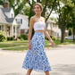👗 50% RABATT! 🌸 Dam Boho blommig maxikjol – Mjukt & flödande – Perfekt för sommaren, stranden eller en romantisk kväll – boho-chic med tidlös elegans ✨🌿