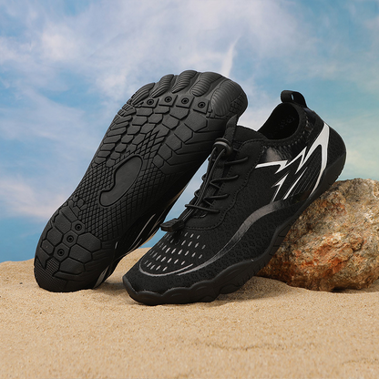 👟 50% RABATT! 💧 Unisex lätta snabbtorkande vattenskor – Halksäker & andningsbar – Perfekt för strand, pool eller vattensport – bekväm & flexibel 🌊✨