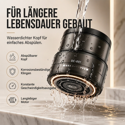 🪒 50% RABATT! ⚡ 2‑in‑1 Kopf- & Bartrasierer – Digitalanzeige & kabellos ✨
