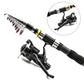 🚨⌛Nur heute: 50% Rabatt!🎣🎒Komplettes Reise-Angel-Set + Tragetasche – ideal für Angler unterwegs
