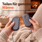 📢📢40% RABATT !!⏰Magnetischer, teilbarer 2-in-1 wiederaufladbarer Handwärmer – Mini tragbarer USB-Elektro-Handwärmer