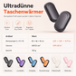 📢📢40% RABATT !!⏰Magnetischer, teilbarer 2-in-1 wiederaufladbarer Handwärmer – Mini tragbarer USB-Elektro-Handwärmer