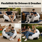 📢📢40% RABATT !!⏰Aufblasbares Sofa in Fußballform aus PVC
