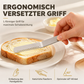 Professionelles 3-in-1 Buttermesser und Streichmesser aus 304 Edelstahl