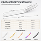 Professionelles 3-in-1 Buttermesser und Streichmesser aus 304 Edelstahl