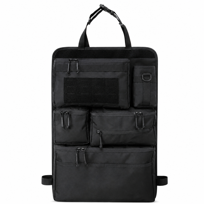 🚗 50% RABATT! 🎒 Taktischer Rücksitz-Organizer – Nylon & viele Fächer ✨