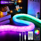 🌌 Jetzt 50 % Rabatt! 💫 Neon-Lichtband in Marderfell-Optik mit 360°-Rundumbeleuchtung ✨
