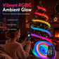 🌌 Jetzt 50 % Rabatt! 💫 Neon-Lichtband in Marderfell-Optik mit 360°-Rundumbeleuchtung ✨