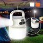 🔦 LED Solar-Campinglampe – wiederaufladbar & langlebig, ideal für Camping, Outdoor & Notfälle