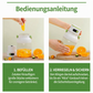 🥤 BLITZANGEBOT: 50% RABATT! Tragbarer Mixer mit 1000 ml und 12 Klingen – digitales Display & USB-aufladbar, mit doppeltem Deckel für perfekte Smoothies überall ✨