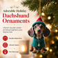 🎄【7 Stück】🐕 Christbaumschmuck in Welpenform