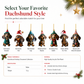 🎄【7 Stück】🐕 Christbaumschmuck in Welpenform