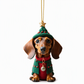 🎄【7 Stück】🐕 Christbaumschmuck in Welpenform