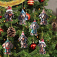 🎄【7 Stück】🐕 Christbaumschmuck in Welpenform