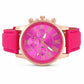 🌸 JETZT 50 % RABATT! 🌸 Schlichte Damen-Quarzuhr mit Lederarmband und Drei-Augen-Zifferblatt