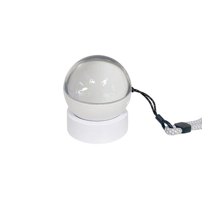 50% RABATT! 🔮 Transparenter Kristallkugel-Bluetooth-Lautsprecher mit Digitaldisplay – für Video- & GIF-Wiedergabe