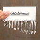 Klassisches geometrisches Ohrring-Set mit 6 Stück