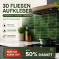 🧱 50% RABATT! 🍳 Selbstklebender Küchen-Spritzschutz – Zuschneidbar & 5 Farben ✨